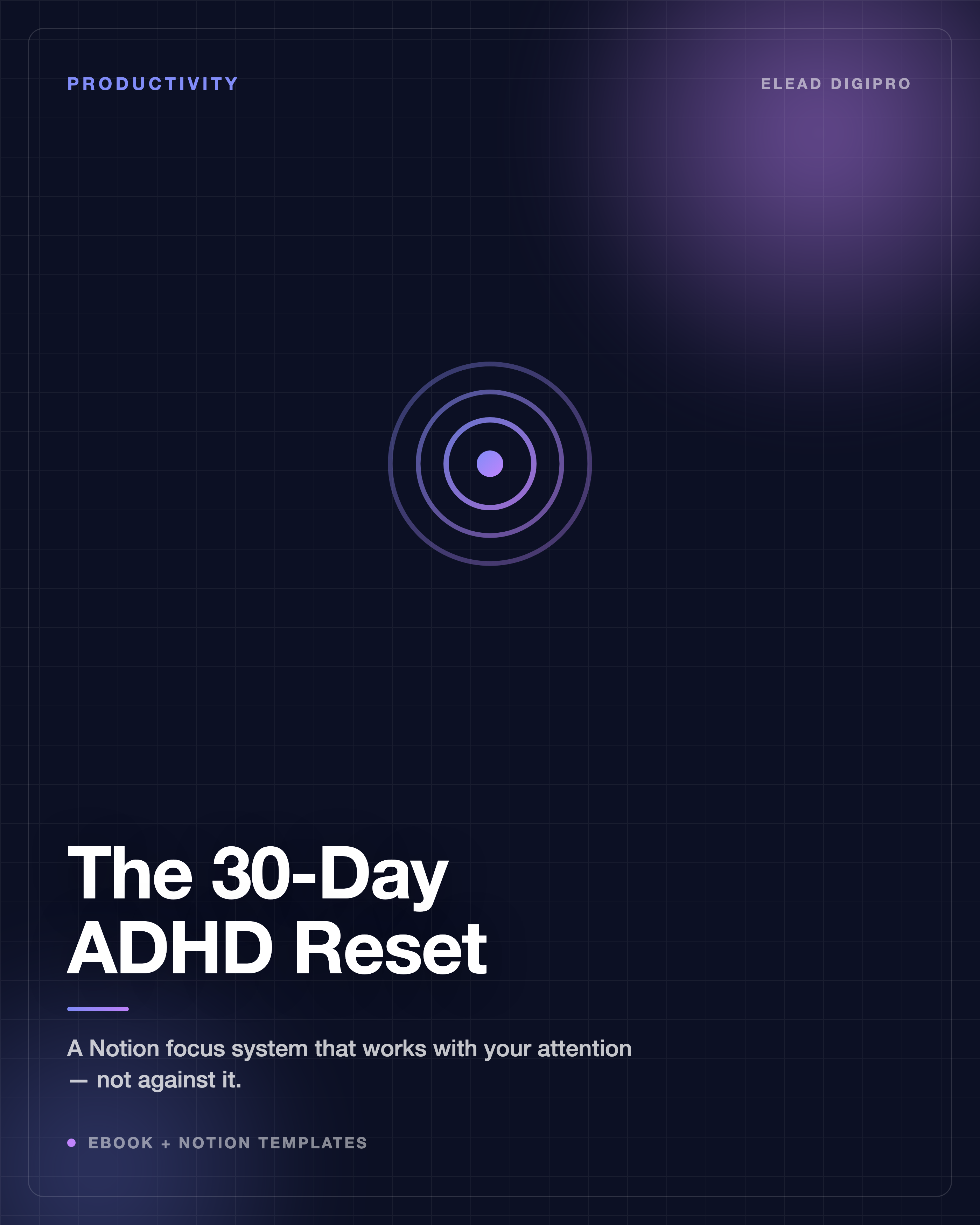 The 30-Day ADHD Reset cover