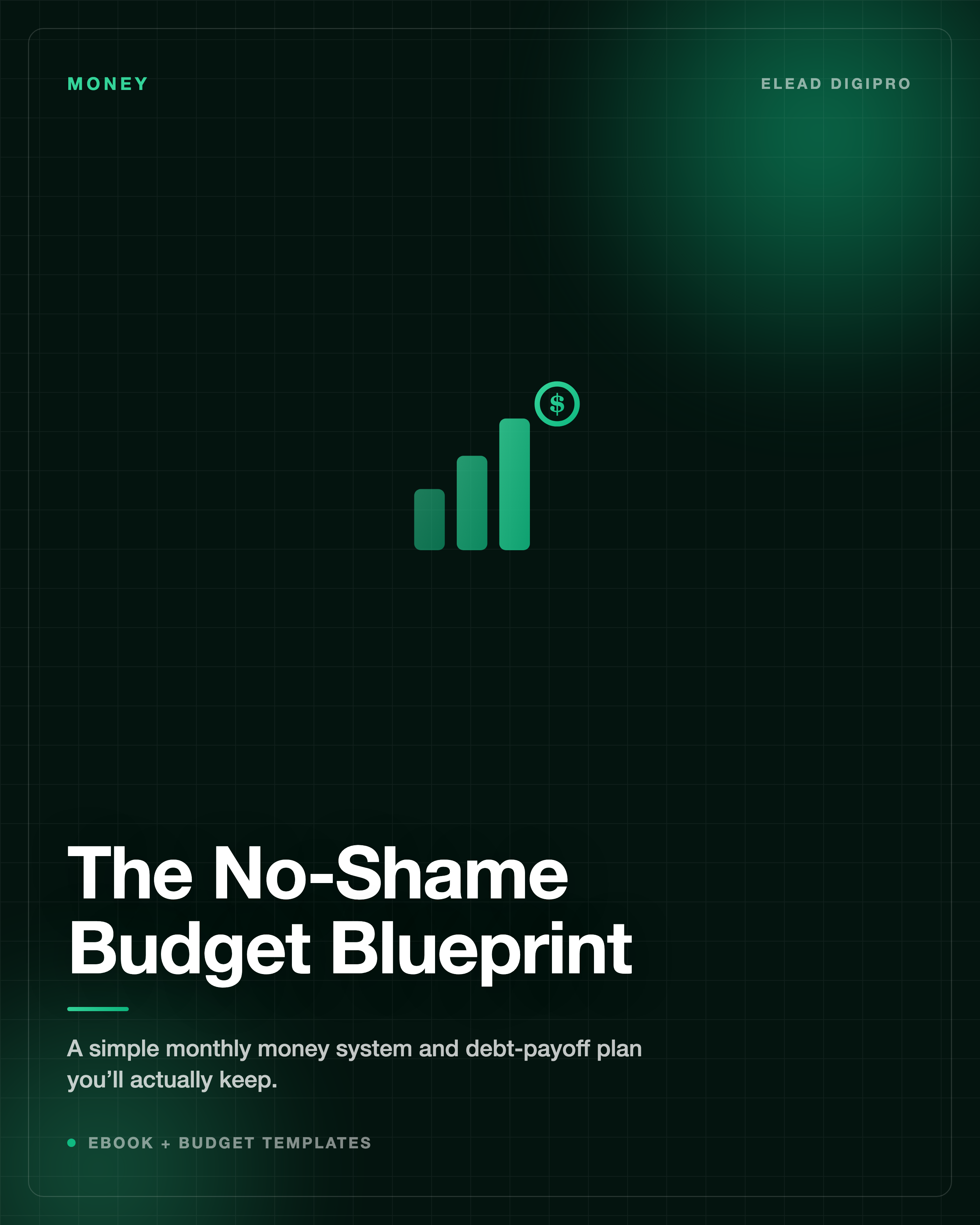 The No-Shame Budget Blueprint cover