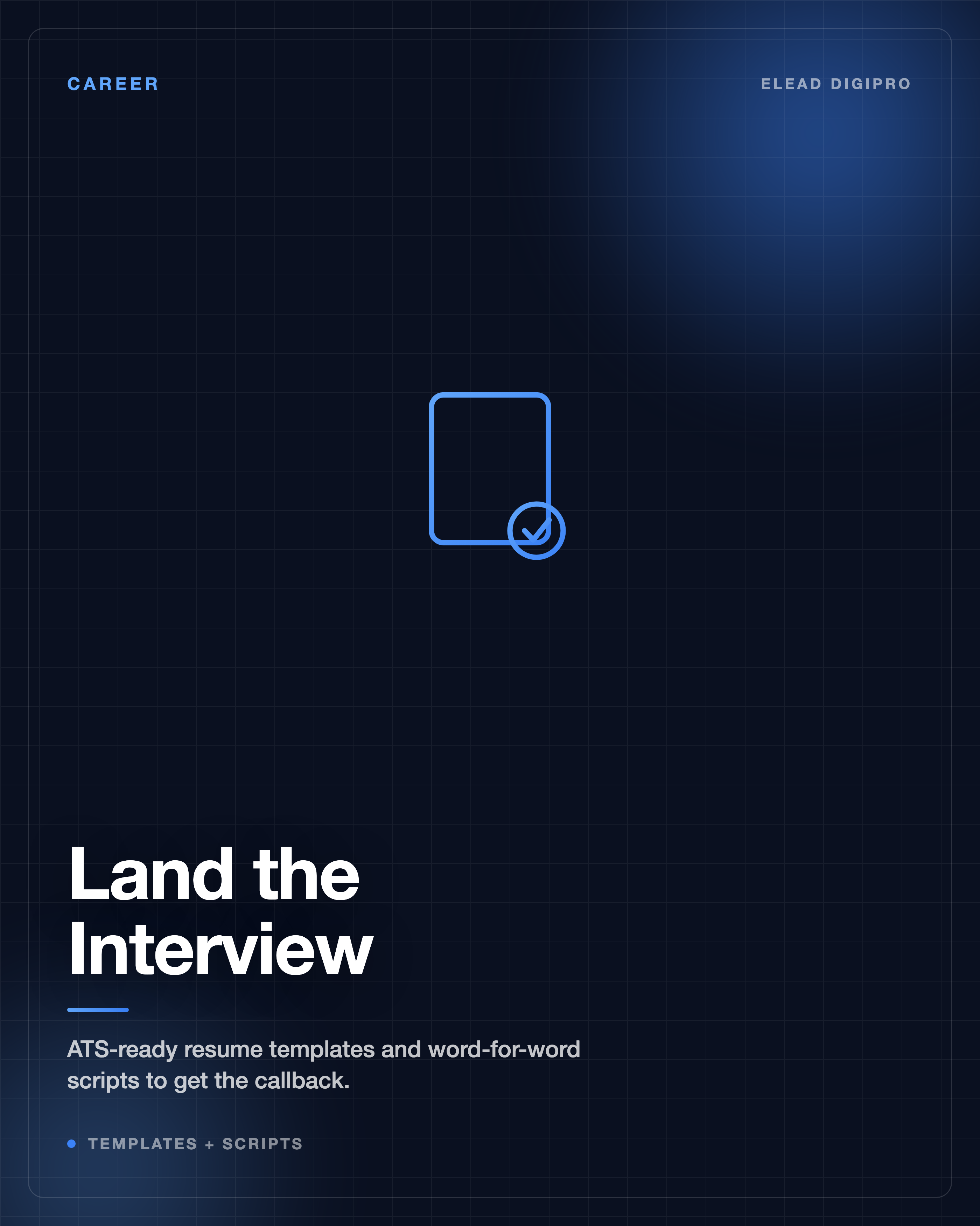 Land the Interview cover